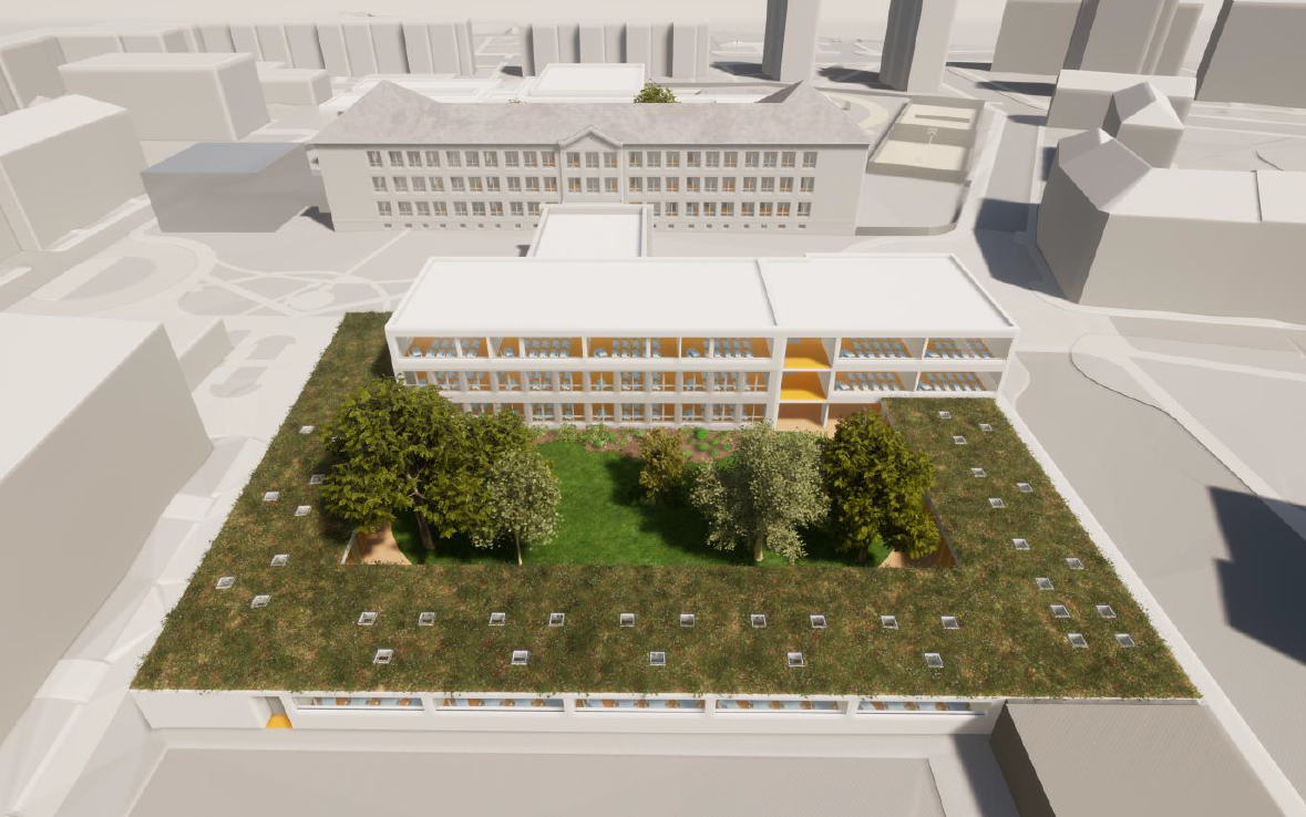 Vizualizace modernizace ZŠ Dukelská